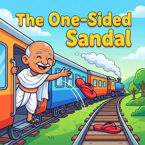 Gandhi and the One-Sided Sandal – Moral Story for Kids