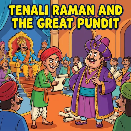 Tenali Raman and the Great Pundit – Tenali Raman Story for Kids