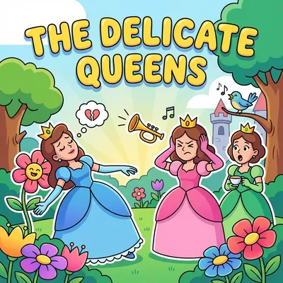 The Delicate Queens – Moral Story for Kids