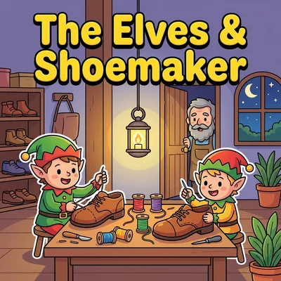 The Elves and the Shoemaker – Moral Story for Kids