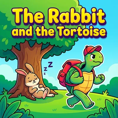The Rabbit and the Tortoise – Moral Story for Kids