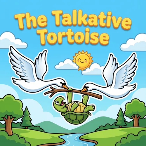 The Talkative Tortoise – Panchatantra Story for Kids