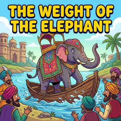 The Weight of the Elephant – Tenali Raman Story for Kids