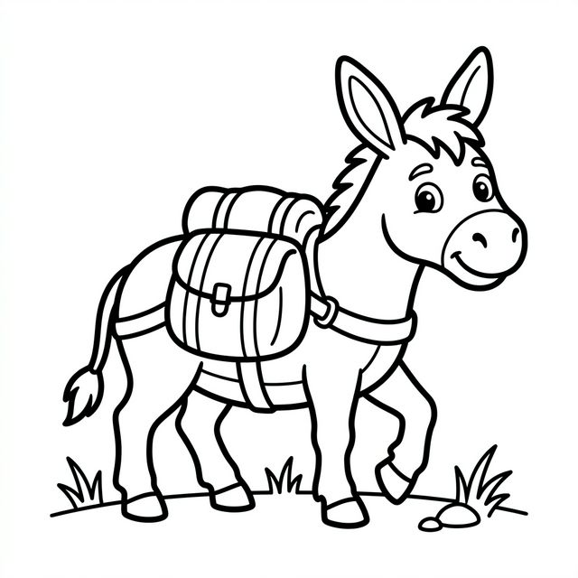 Cute Donkey